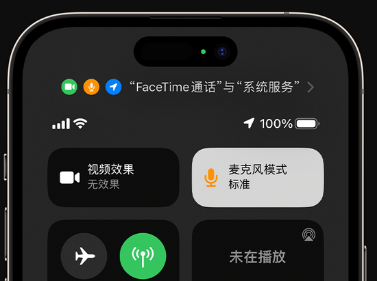 郾城苹果授权维修网点分享iPhone在通话时让你的声音更清晰 