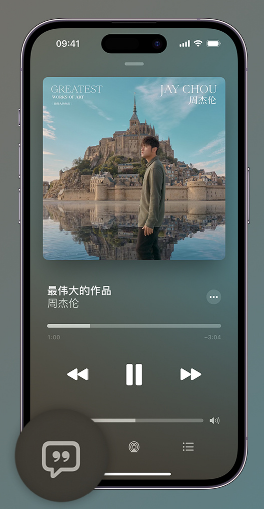 郾城iphone维修分享如何在iPhone上使用Apple Music全新唱歌功能 