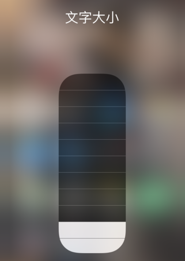 郾城苹果手机维修分享小技巧：在 iPhone 控制中心快速调节字体大小 